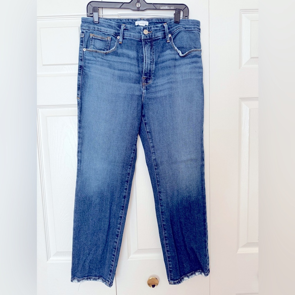 Good American Straight Leg Jeans